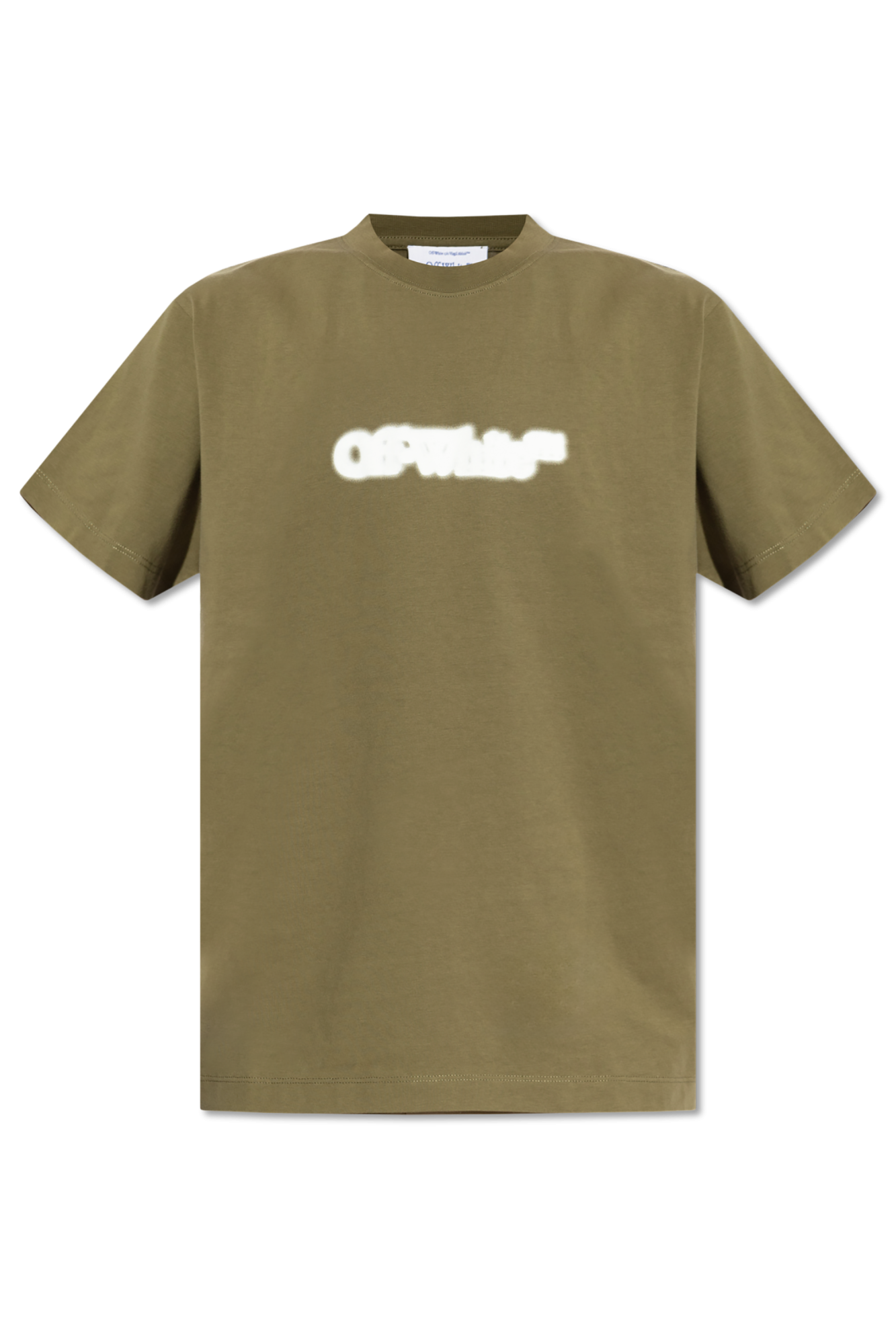 Green T-shirt with print Off-White - Vitkac AS